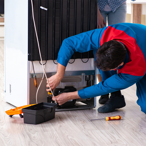 how long does it usually take to repair a refrigerator in Advent WV